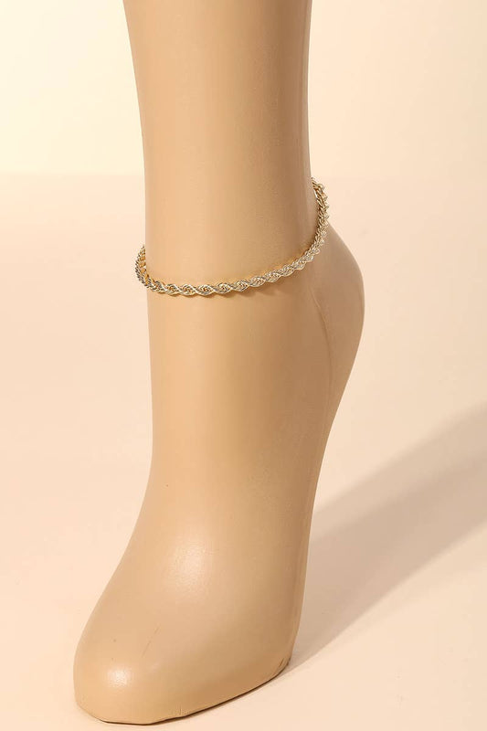 Rope Chain Anklet