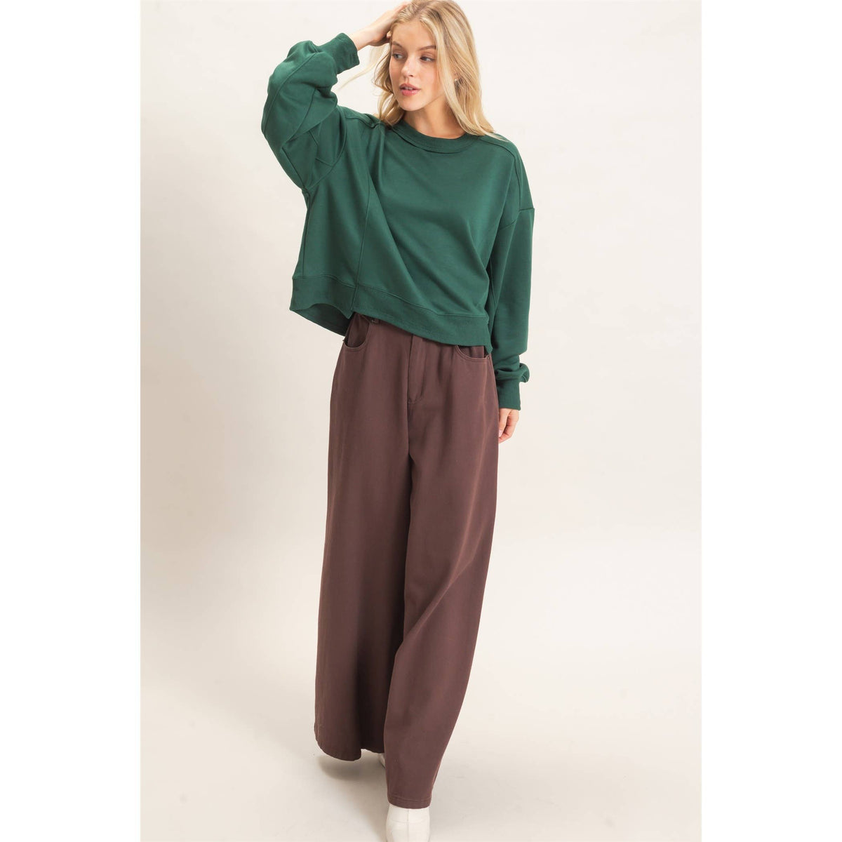 Everyday Relaxed Crewneck Sweatshirt