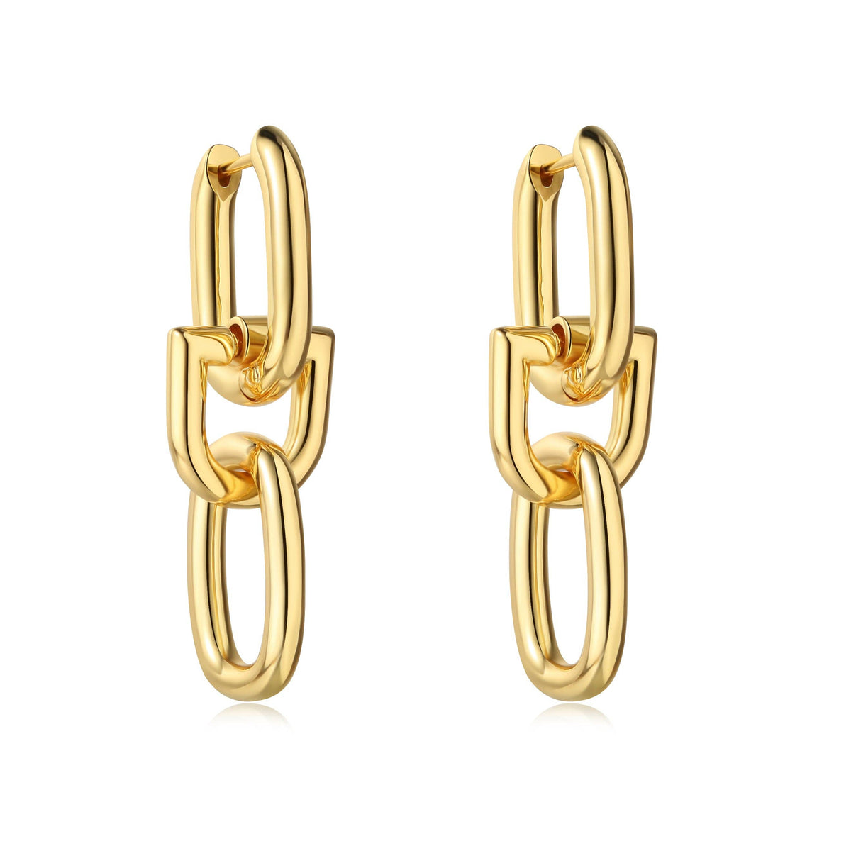 Camila Link Earring | Gold