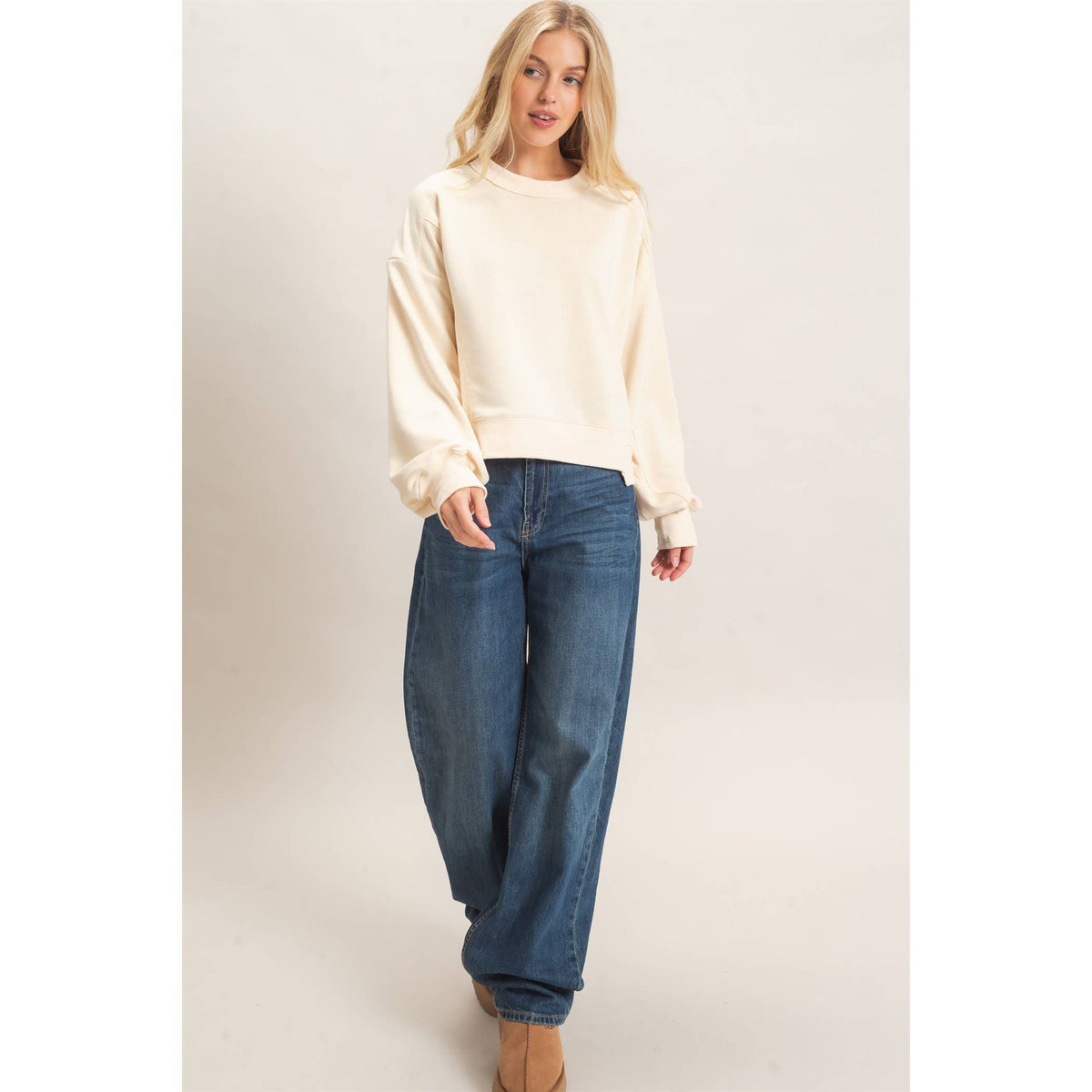 Everyday Relaxed Crewneck Sweatshirt