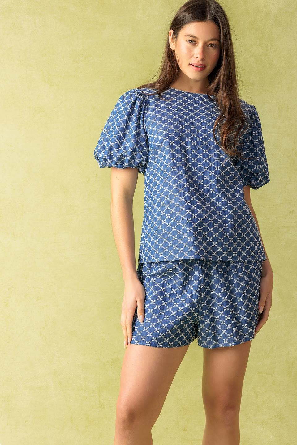 Textured Woven Shorts