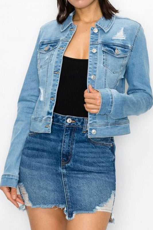 Light Wash Jean Jacket