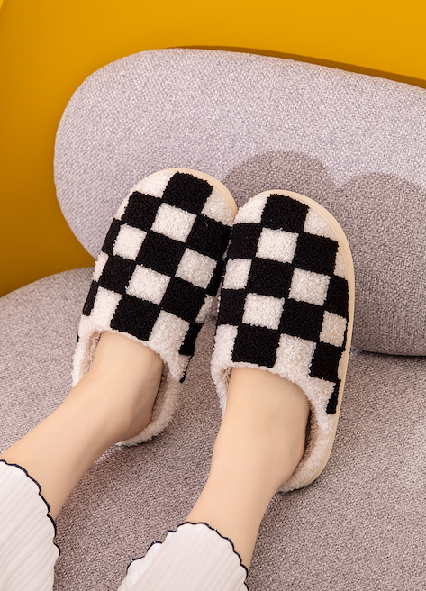 Soft Fluffy Comfy Warm House Slippers