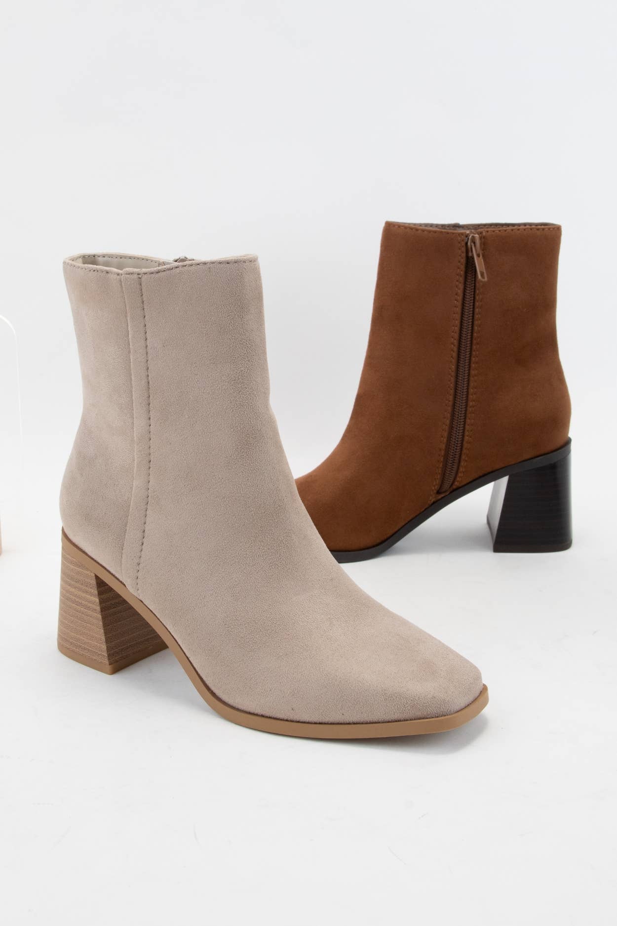 Taupe Ankle Bootie