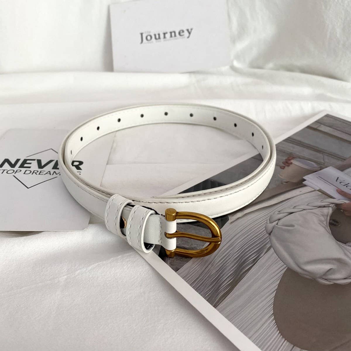 Retro Fashion Decorative Thin Belt
