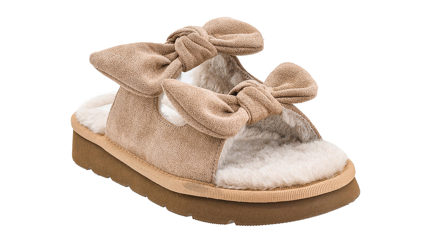 Airplane Mode Sand Faux Suede