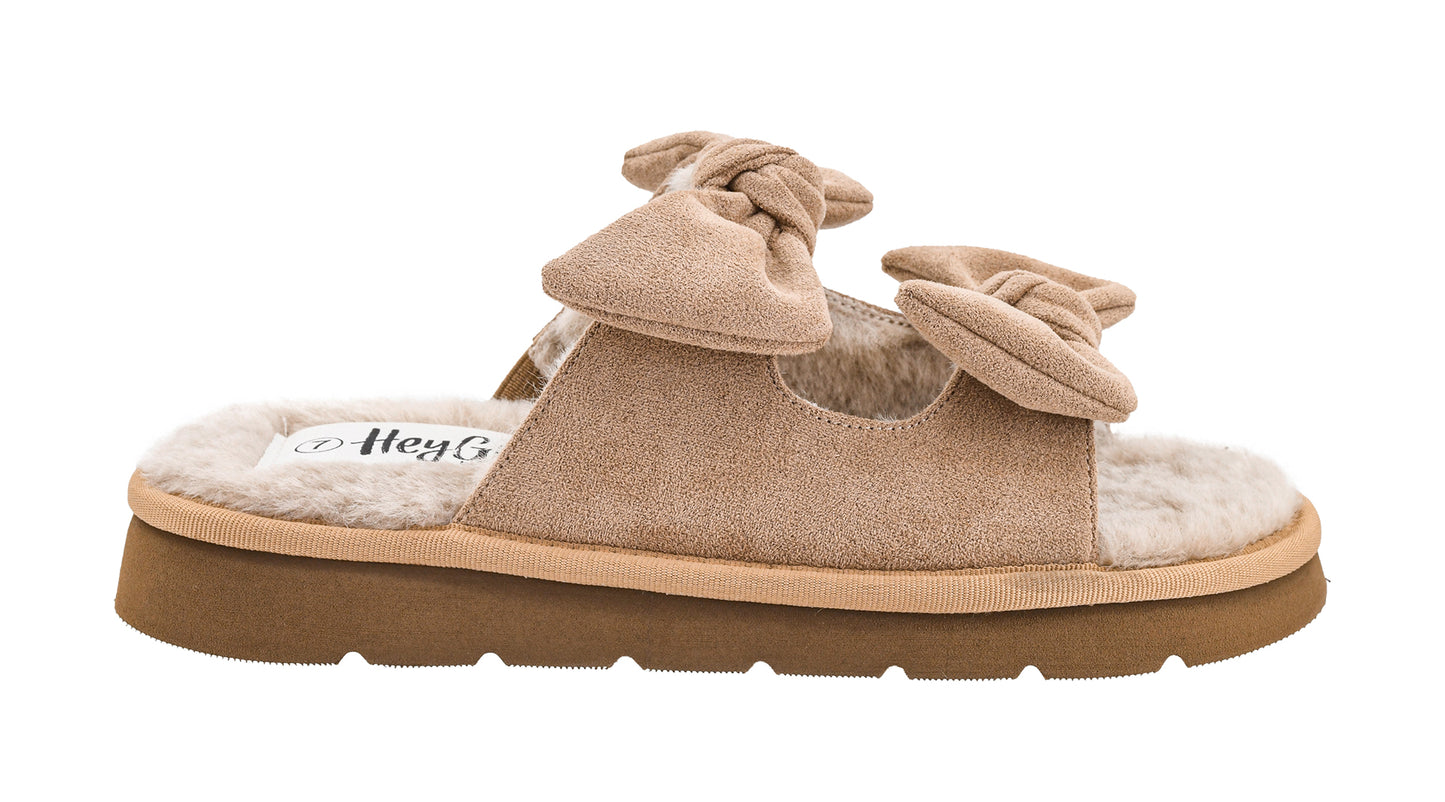 Airplane Mode Sand Faux Suede