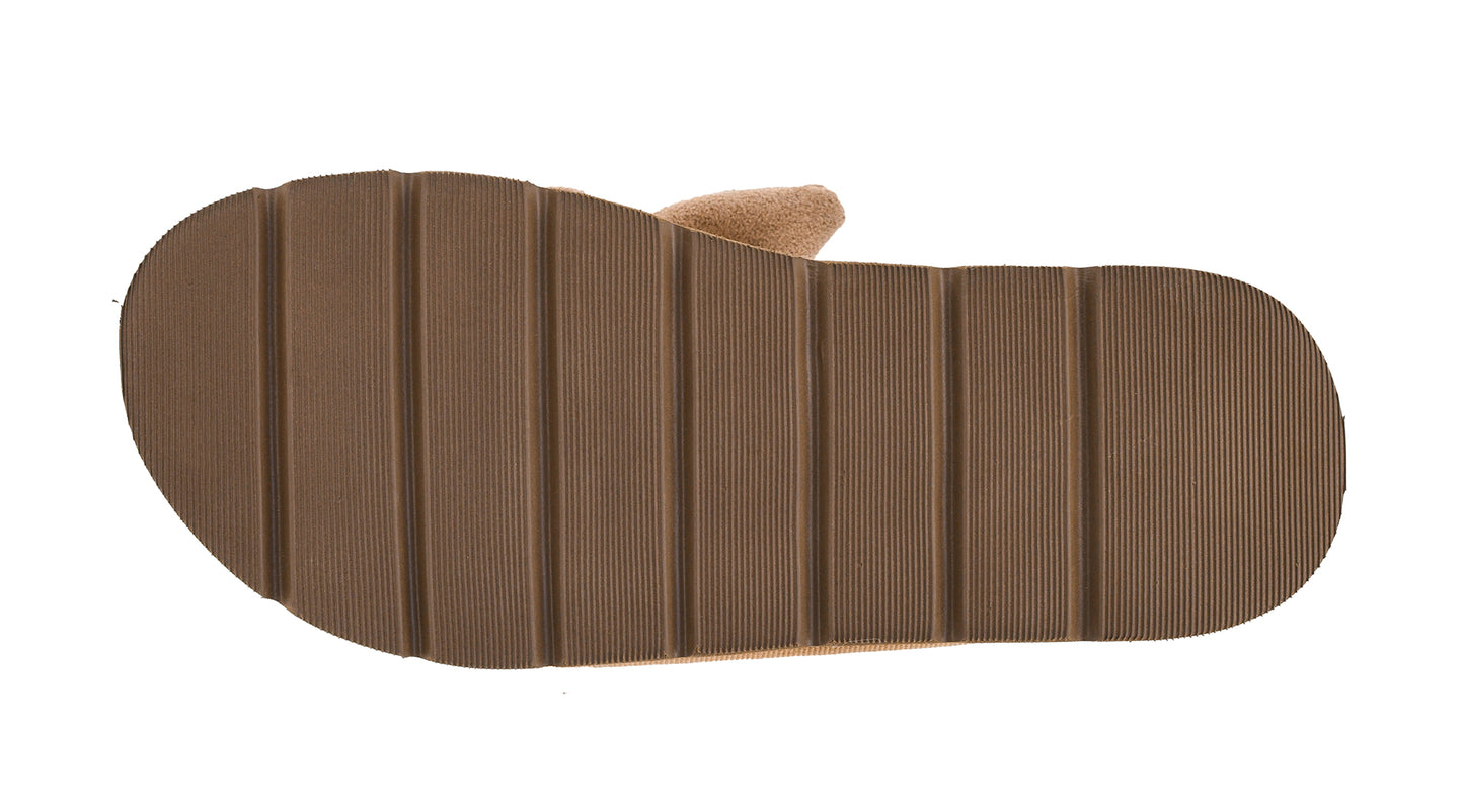 Airplane Mode Sand Faux Suede