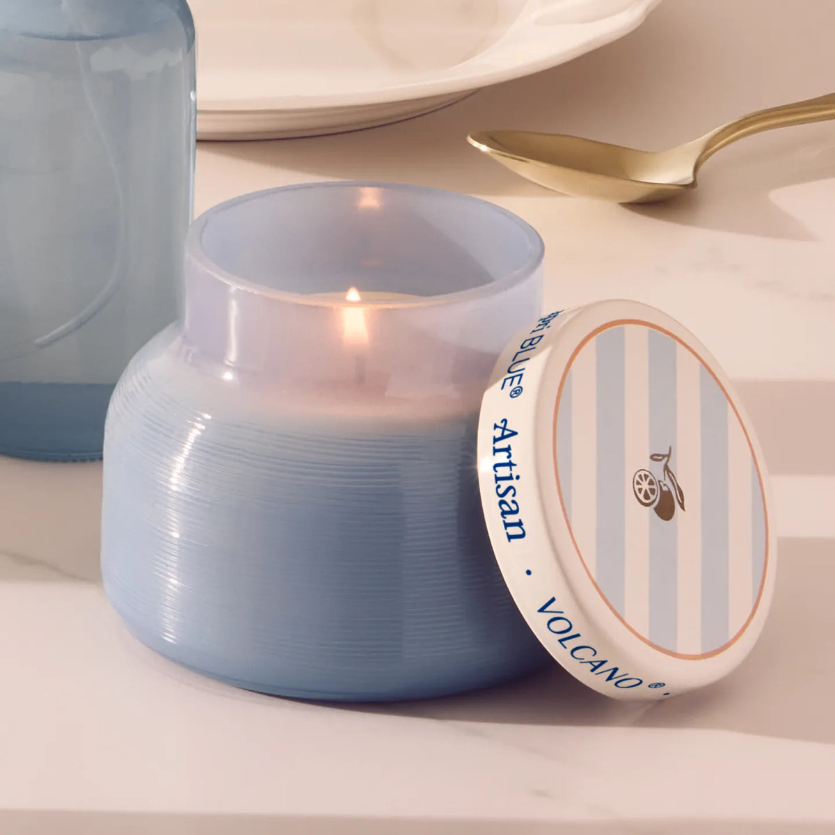 8oz. Petite Jar Candle | Caffe Capri Volcano Artisan