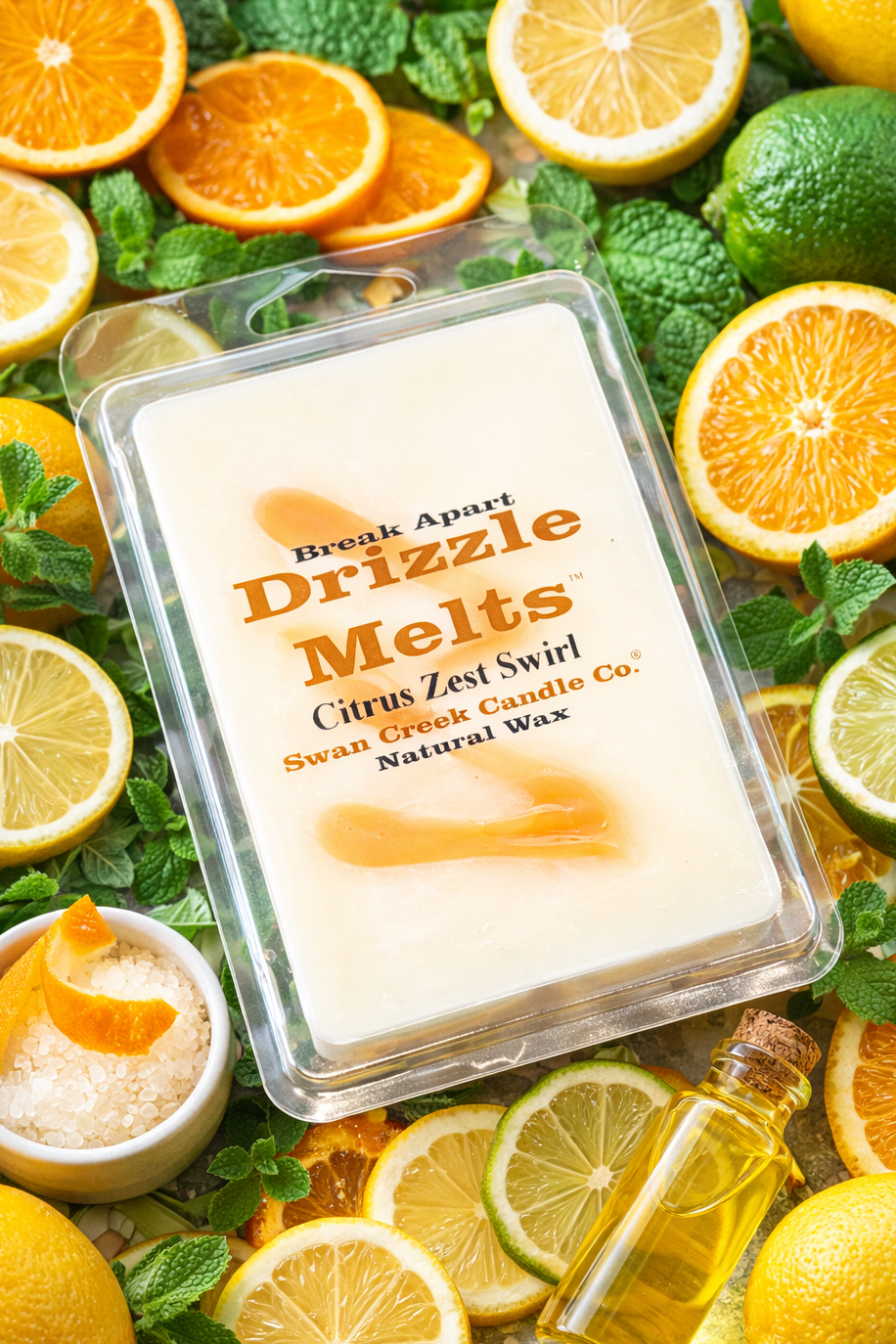 Citrus Zest Swirl Drizzle Melts™