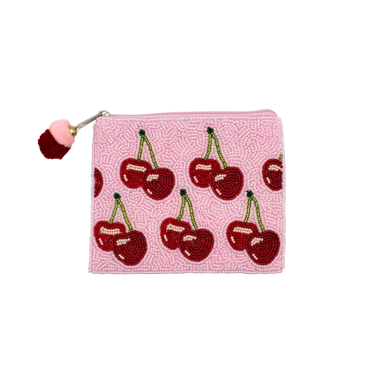 Coin Purse | Pink Cherries