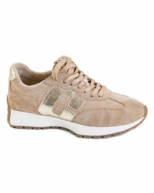 Corky’s No Prob - Camel Faux Suede