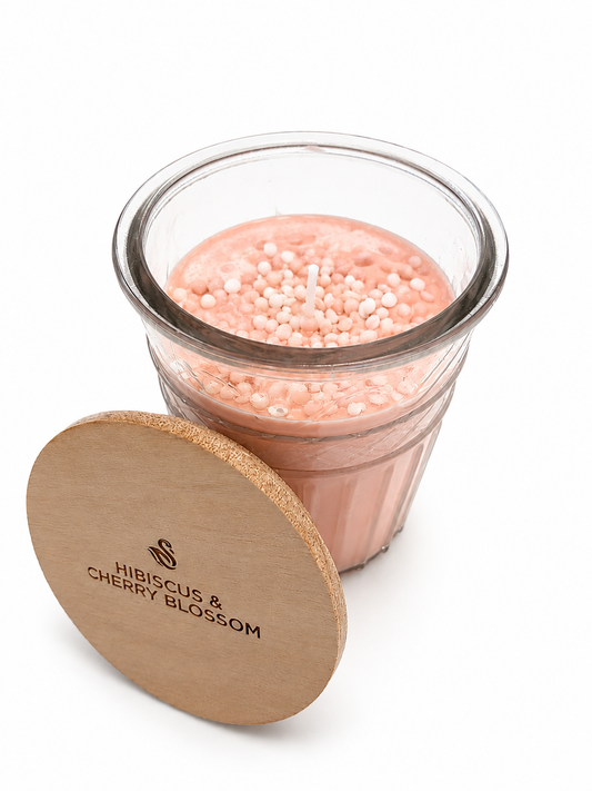 Hibiscus & Cherry Blossom, 12oz Timeless Jar