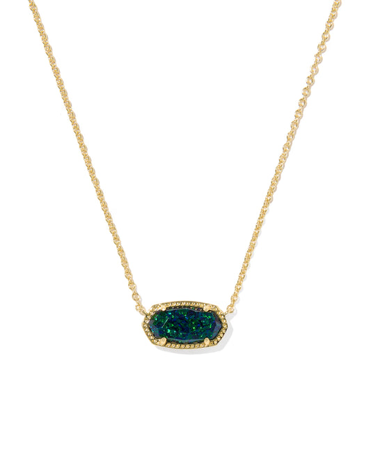 Elisa Gold Pendant Necklace