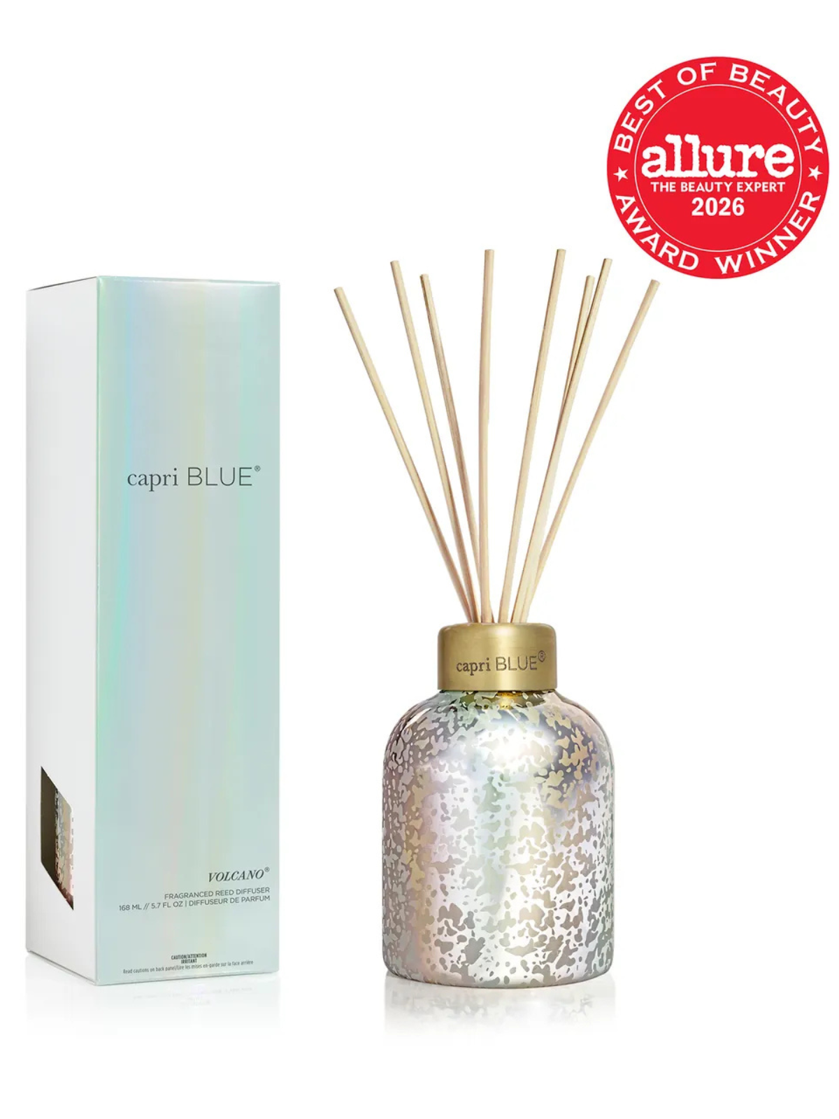 Homecare | Volcano Mercury Iridescent Reed Diffuser