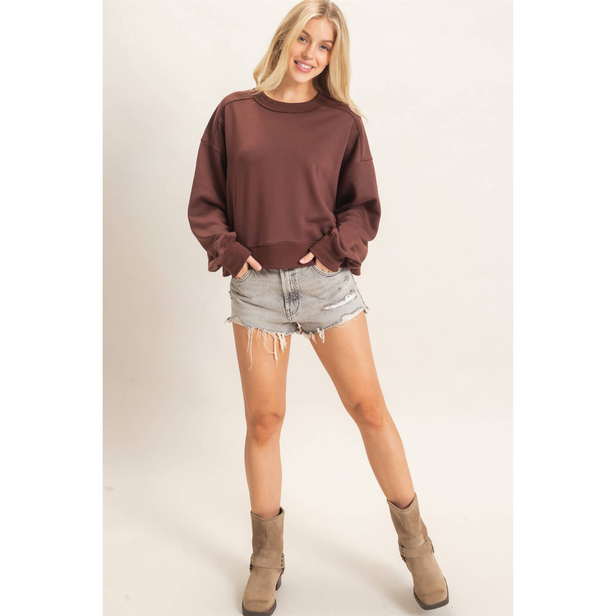 Everyday Relaxed Crewneck Sweatshirt
