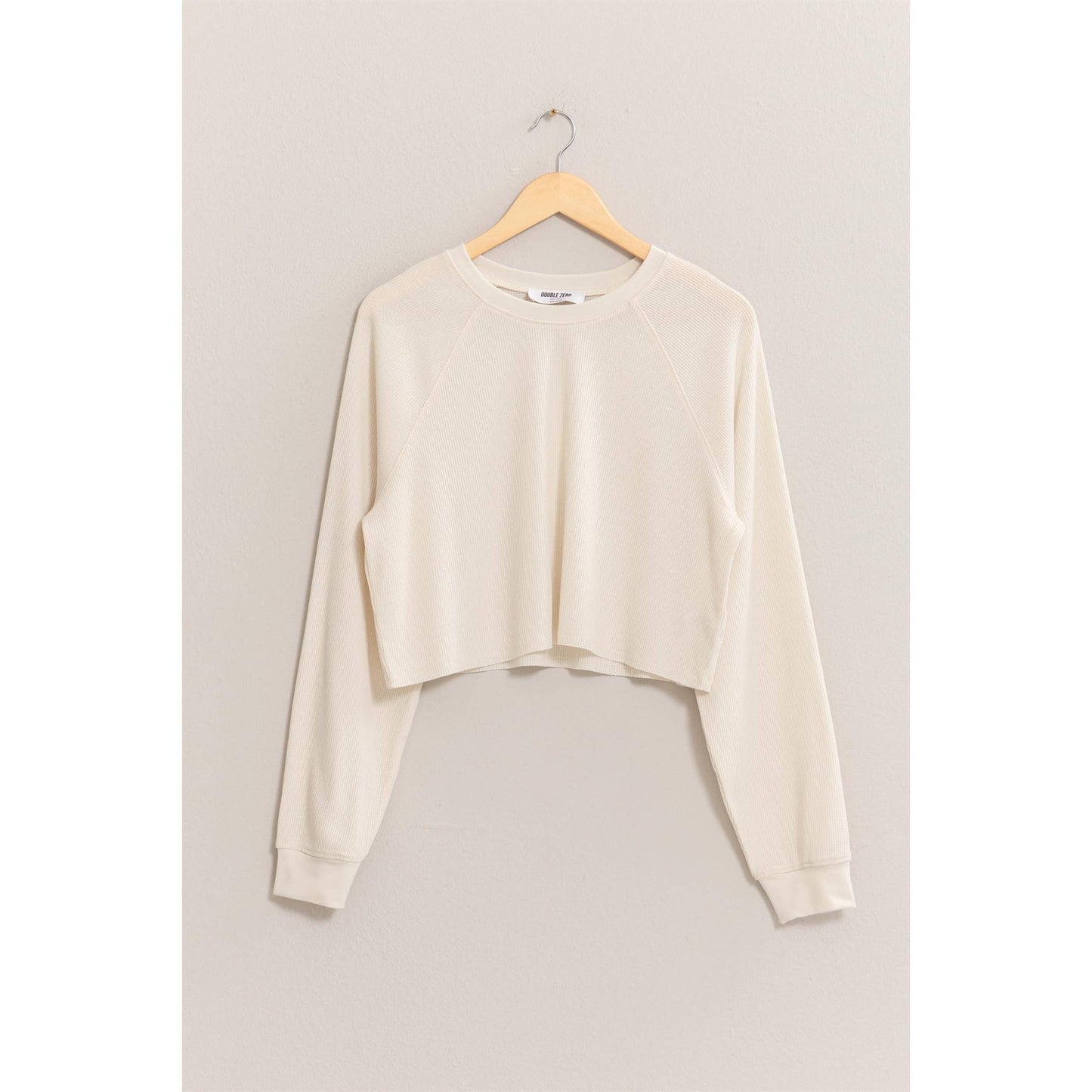 Raglan Sleeve Crop Top