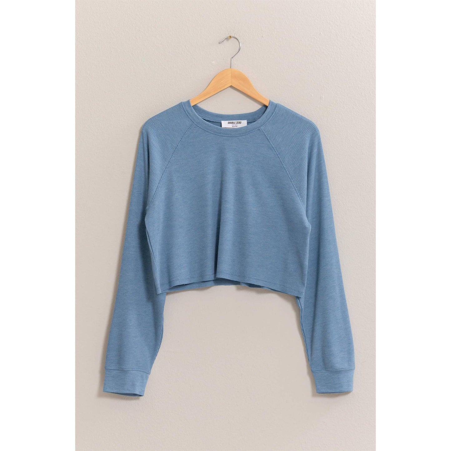 Raglan Sleeve Crop Top