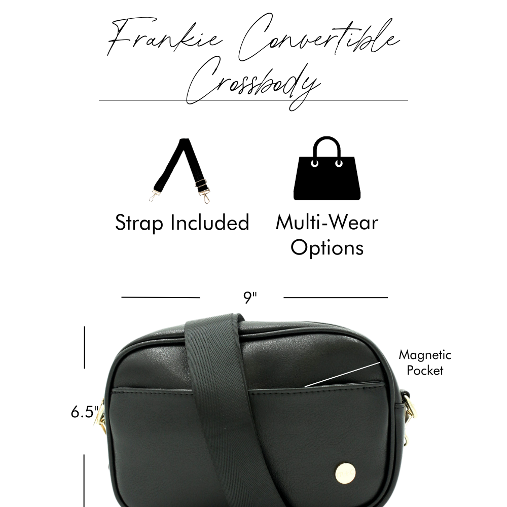 Frankie Convertible Crossbody Camera Shoulder Belt Bag