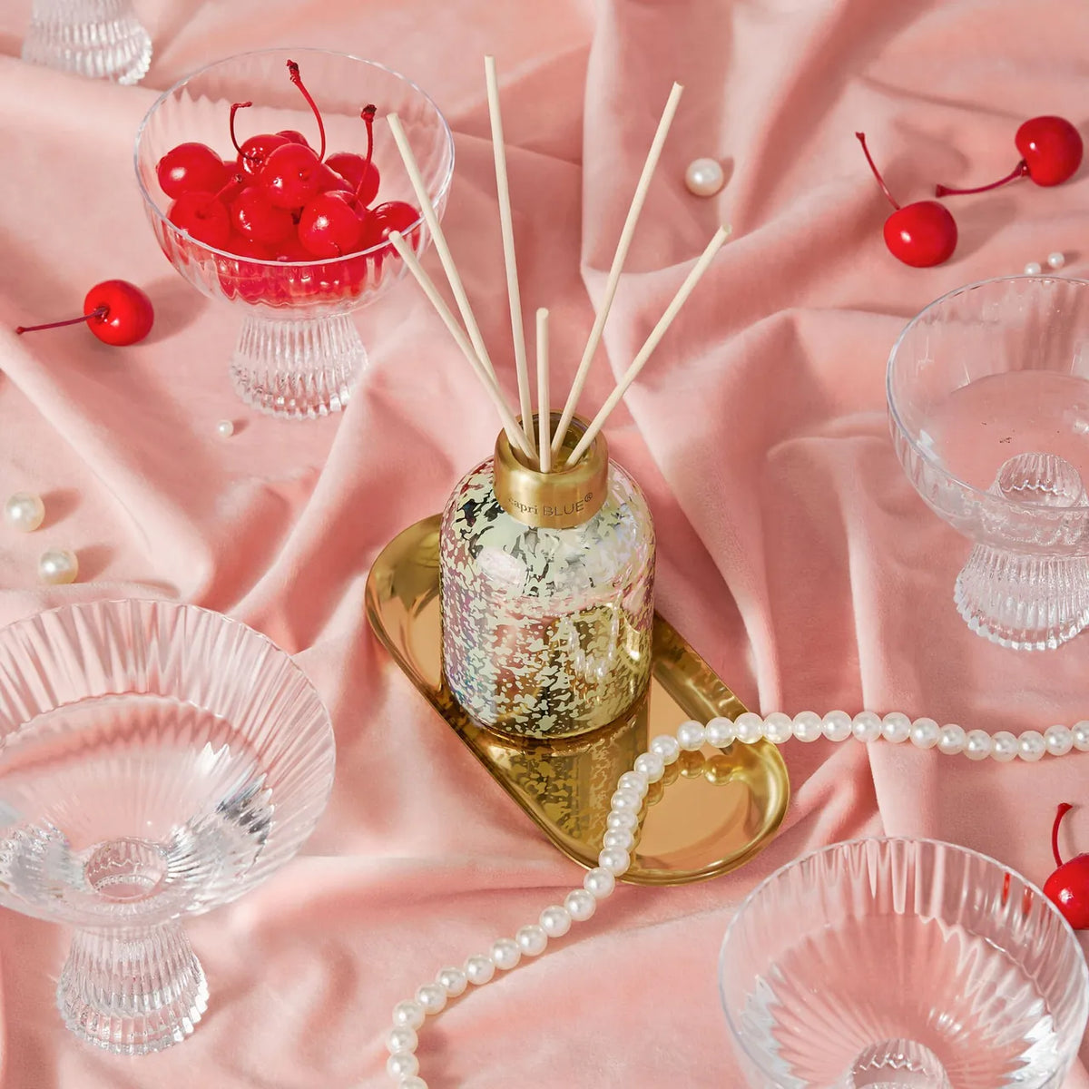 Homecare | Volcano Mercury Iridescent Reed Diffuser