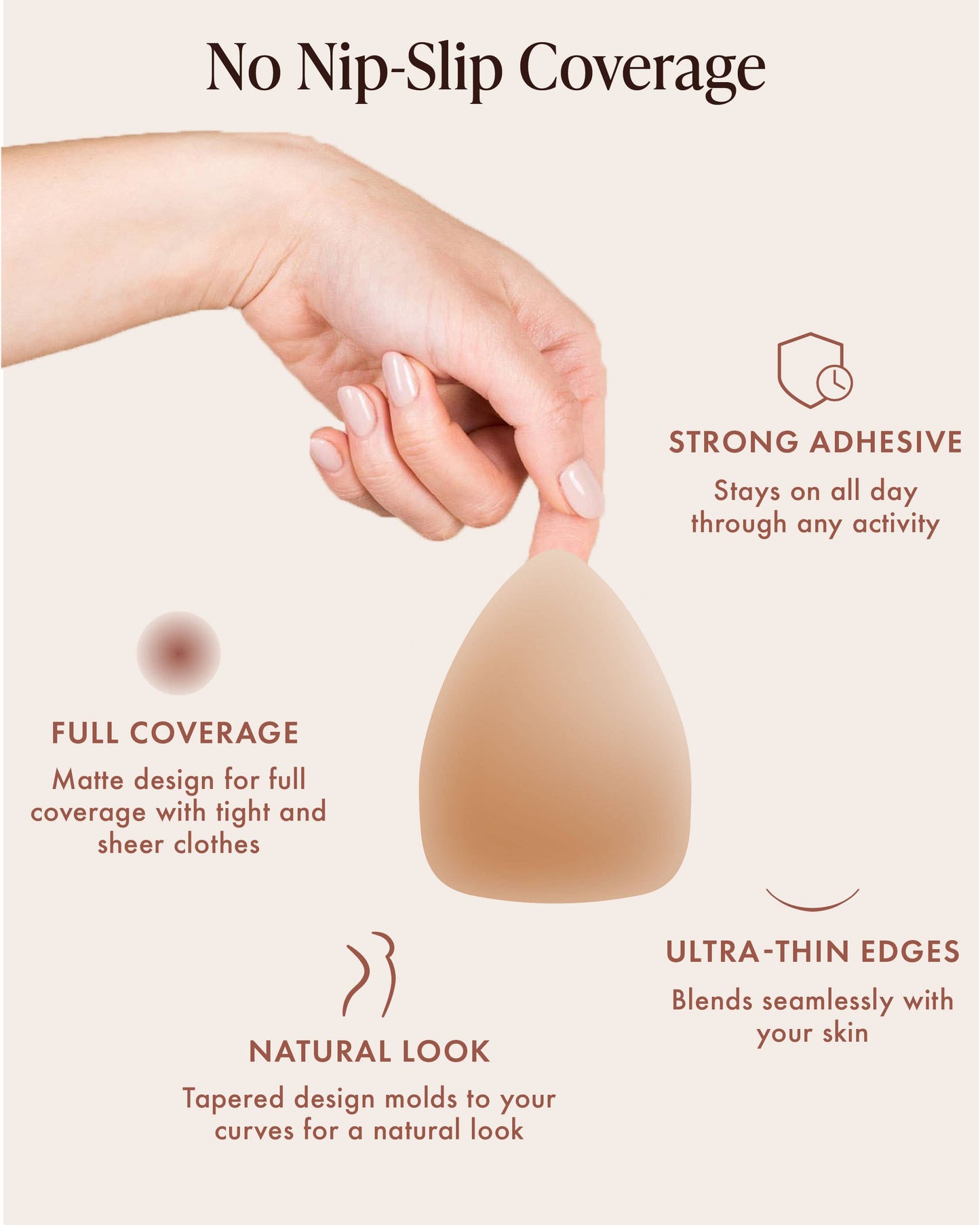Triangle Adhesive Nipple Covers