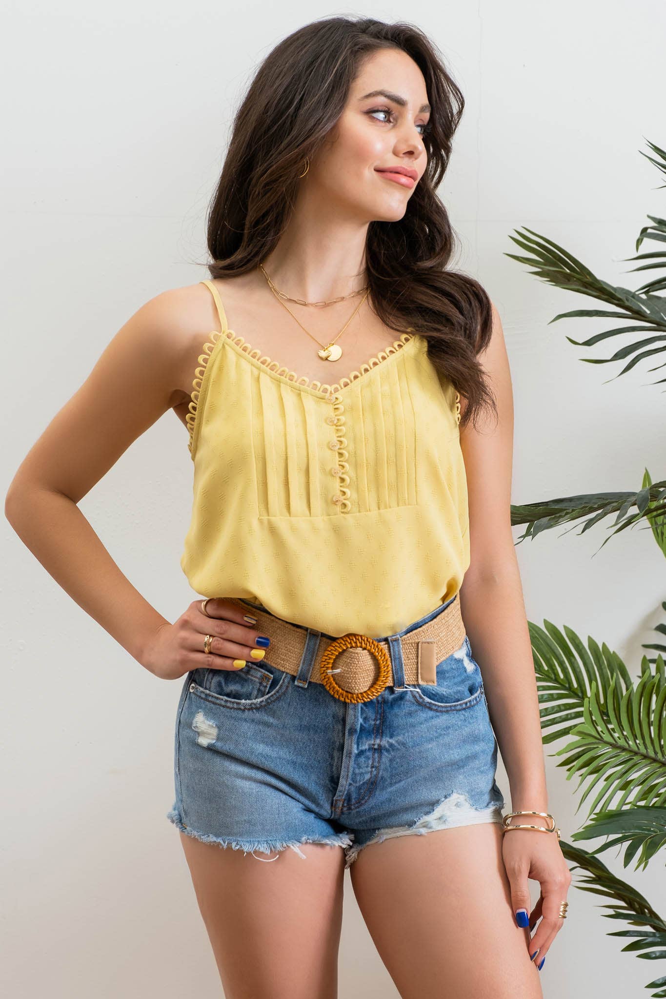 Scallop Lace Top