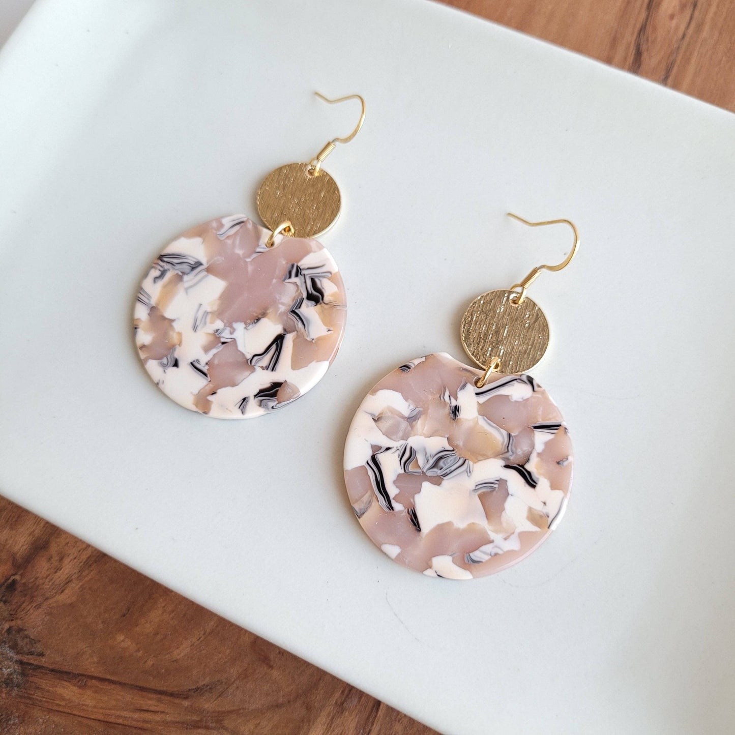 Zairy Earrings - Sandstone