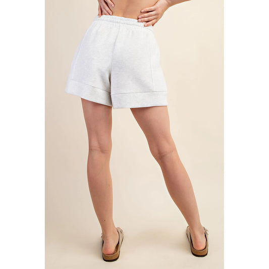 Light Heather Grey Cooling Scuba Shorts