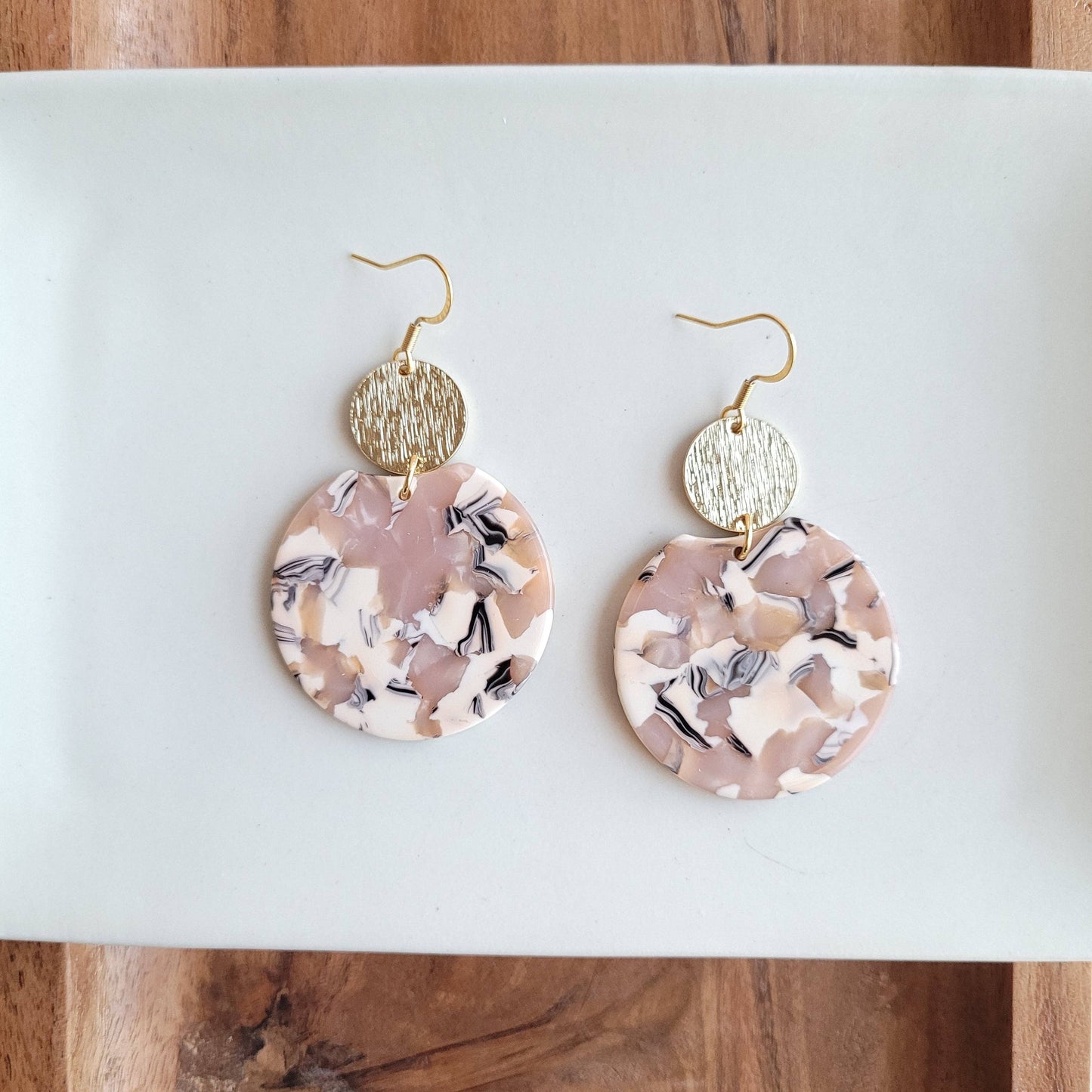 Zairy Earrings - Sandstone