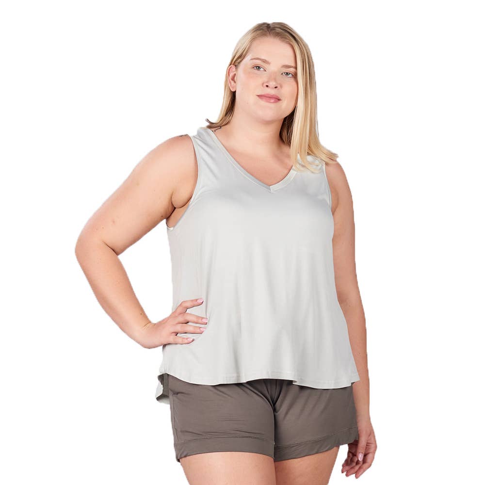 Faceplant Bamboo® Double-V Pajama Tank