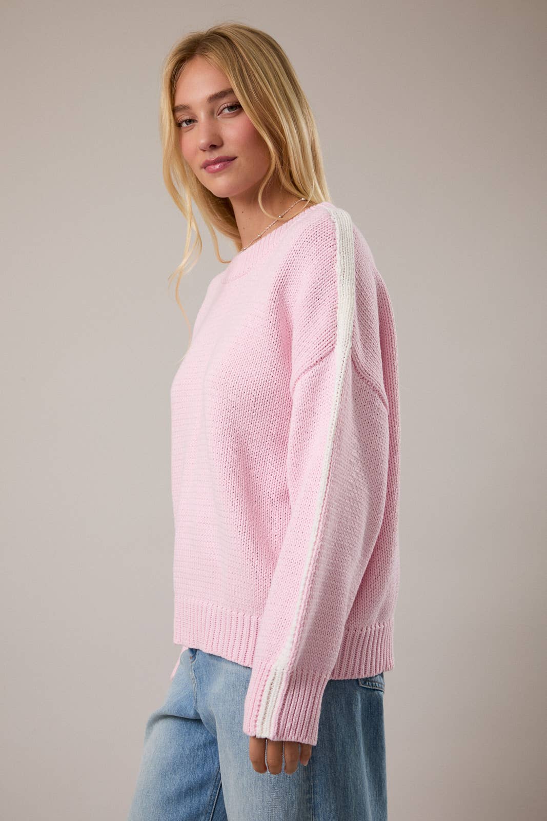 Long Sleeve Knit Sweater Top