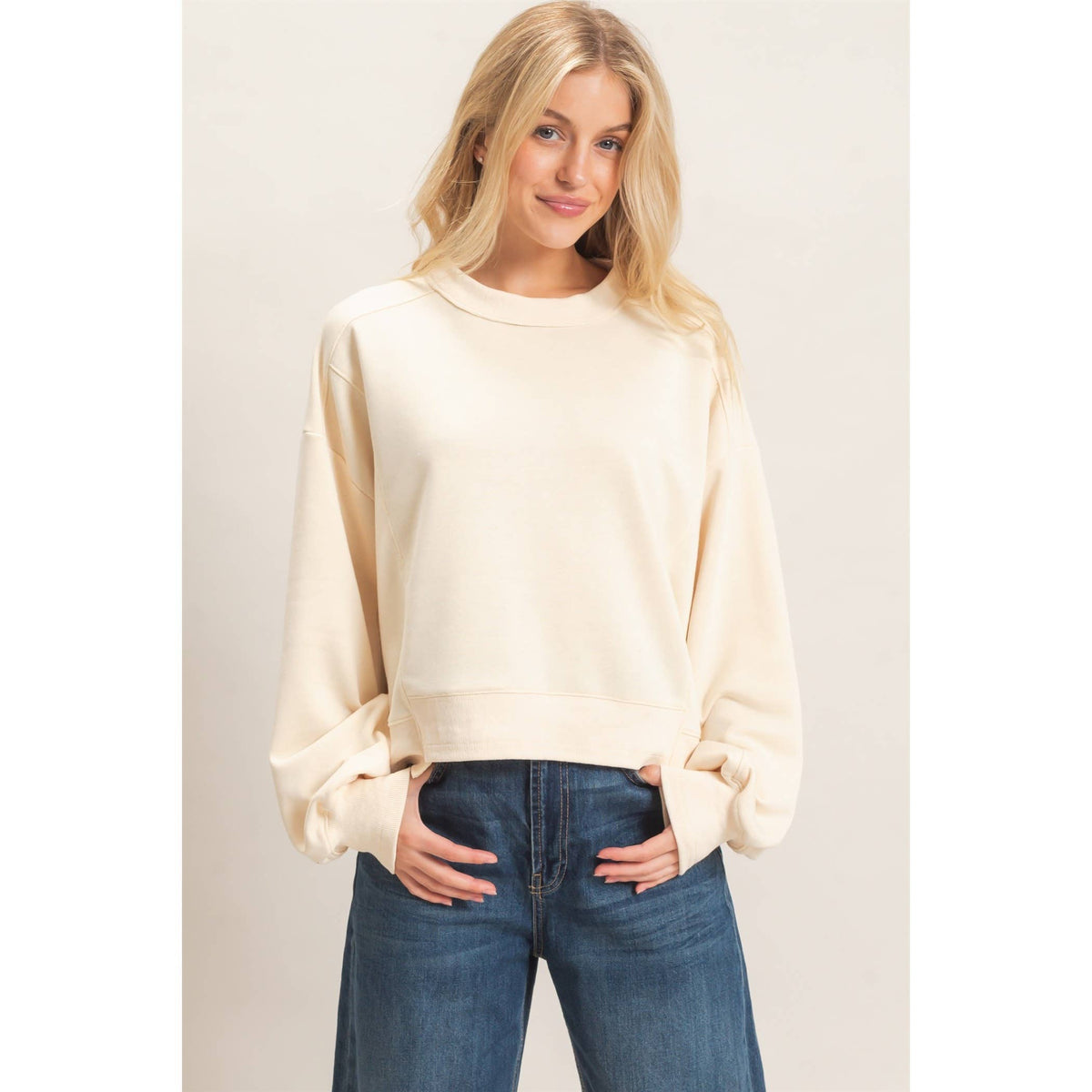 Everyday Relaxed Crewneck Sweatshirt