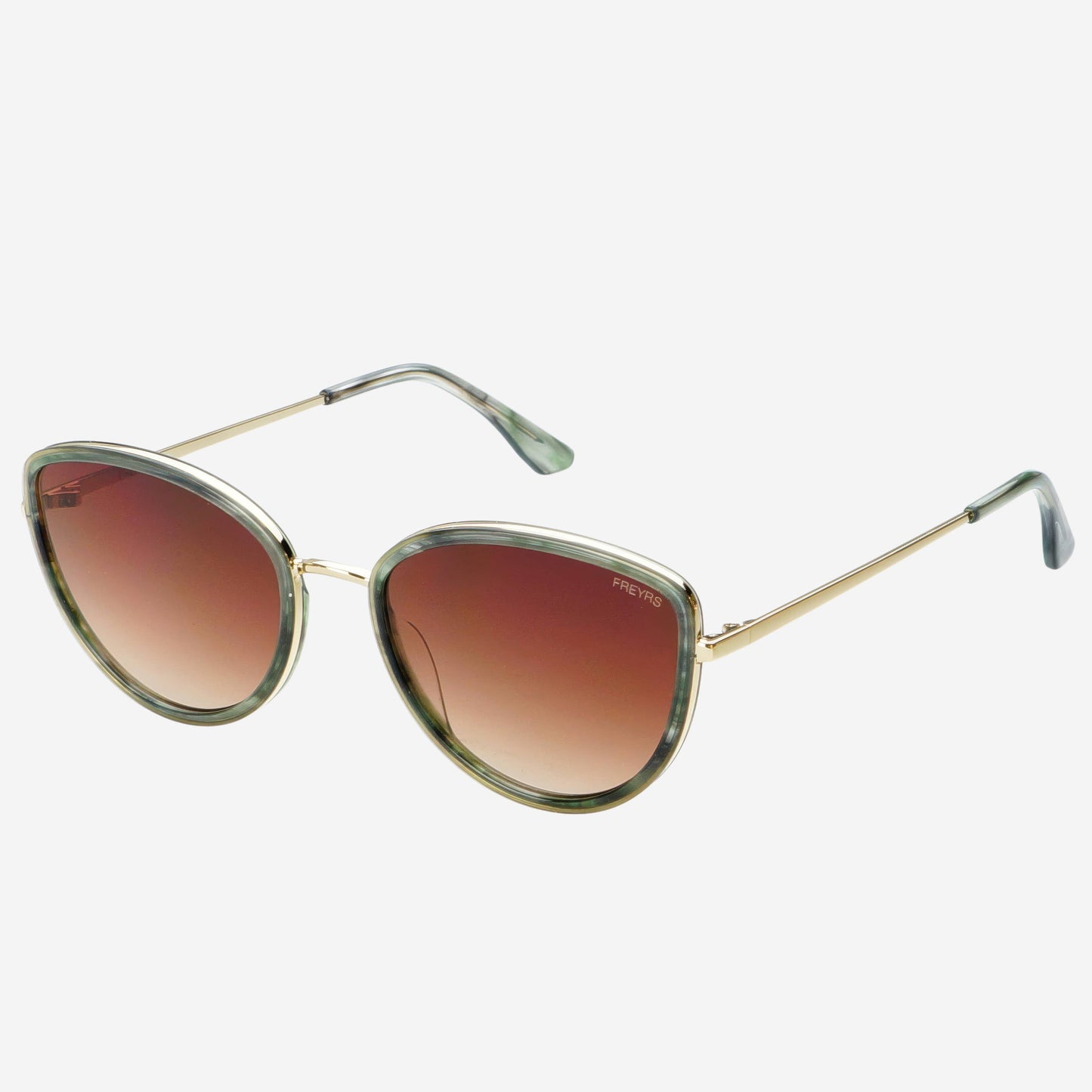 Luna Acetate Womens Cat Eye Sunglasses