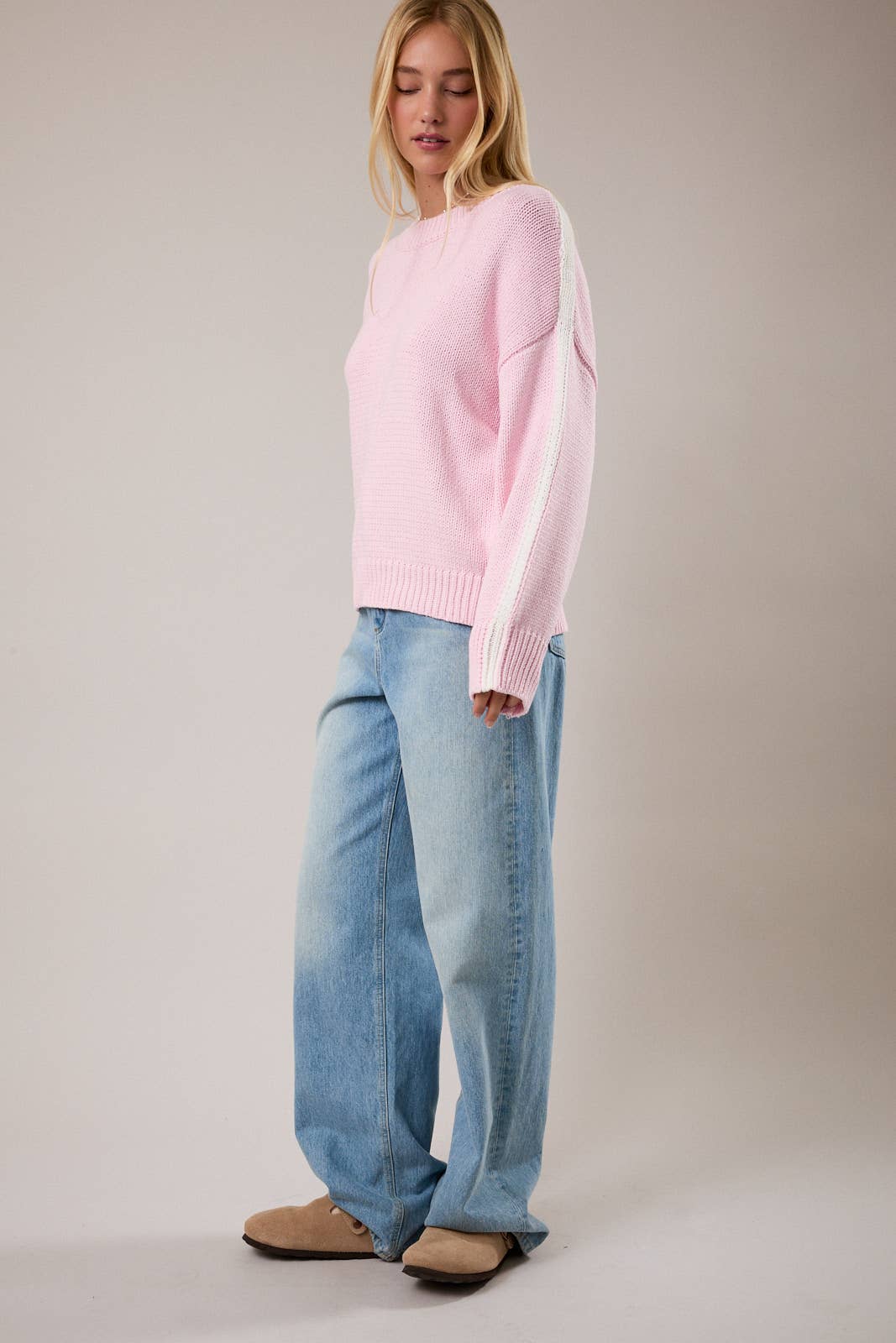 Long Sleeve Knit Sweater Top