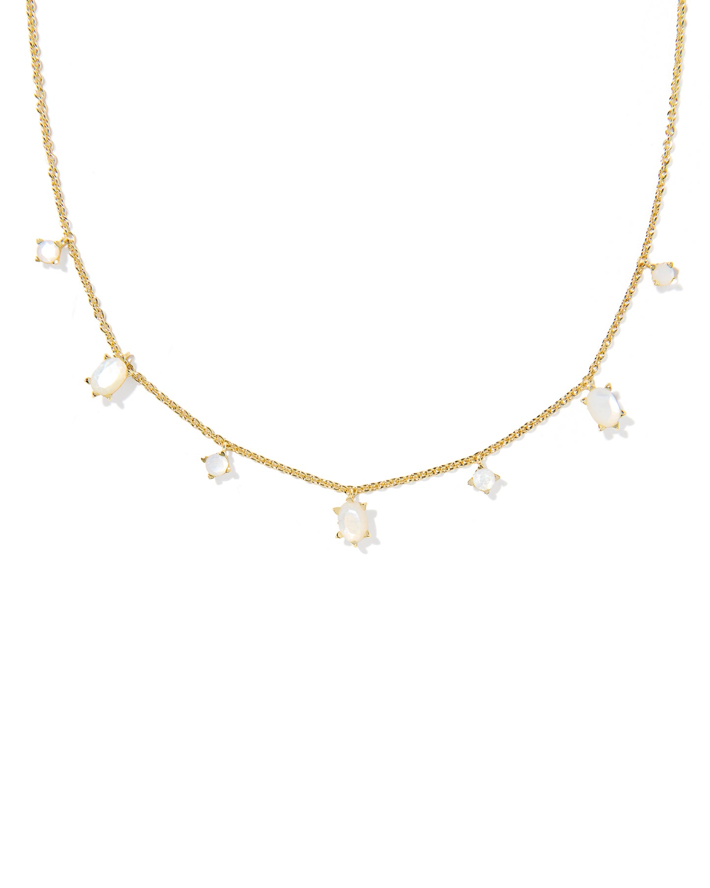 Cailin Gold Delicate Strand Necklace – Holiday Edition
