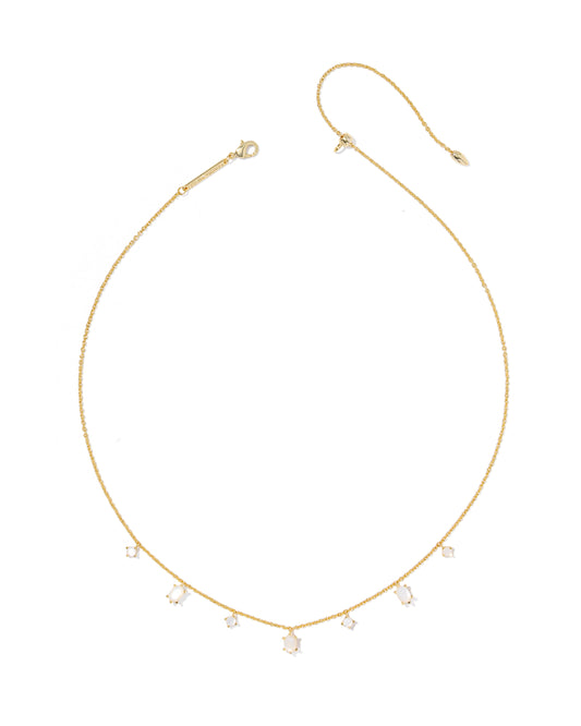 Cailin Gold Delicate Strand Necklace – Holiday Edition