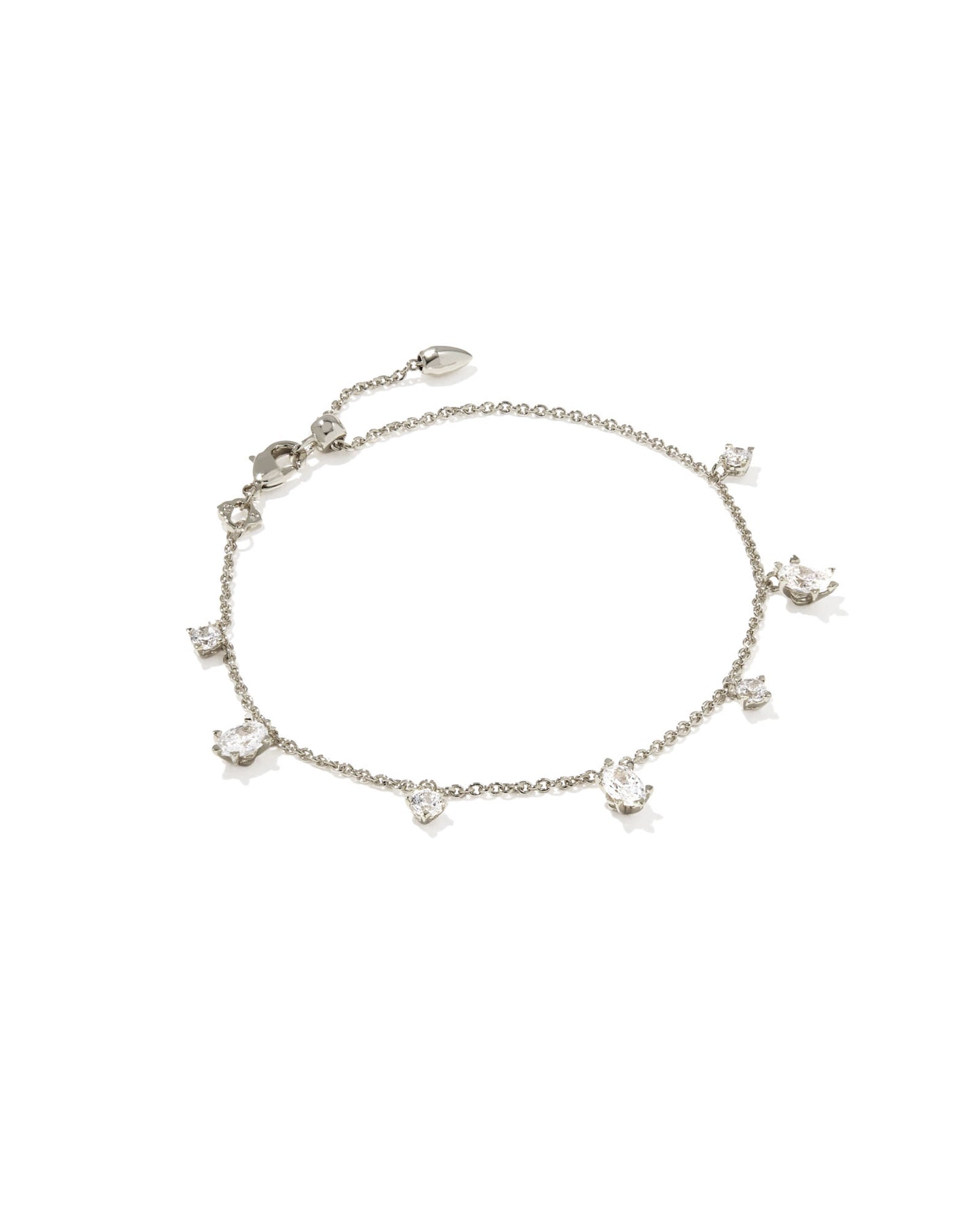 Cailin Silver Delicate Chain Bracelet