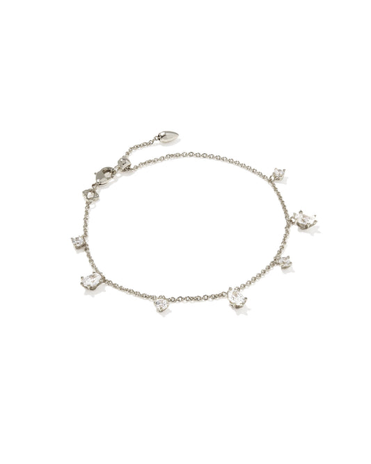 Cailin Silver Delicate Chain Bracelet