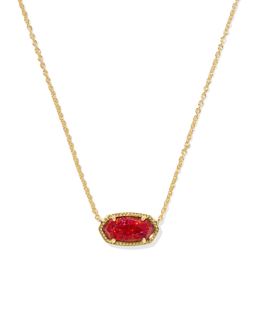Elisa Gold Pendant Necklace