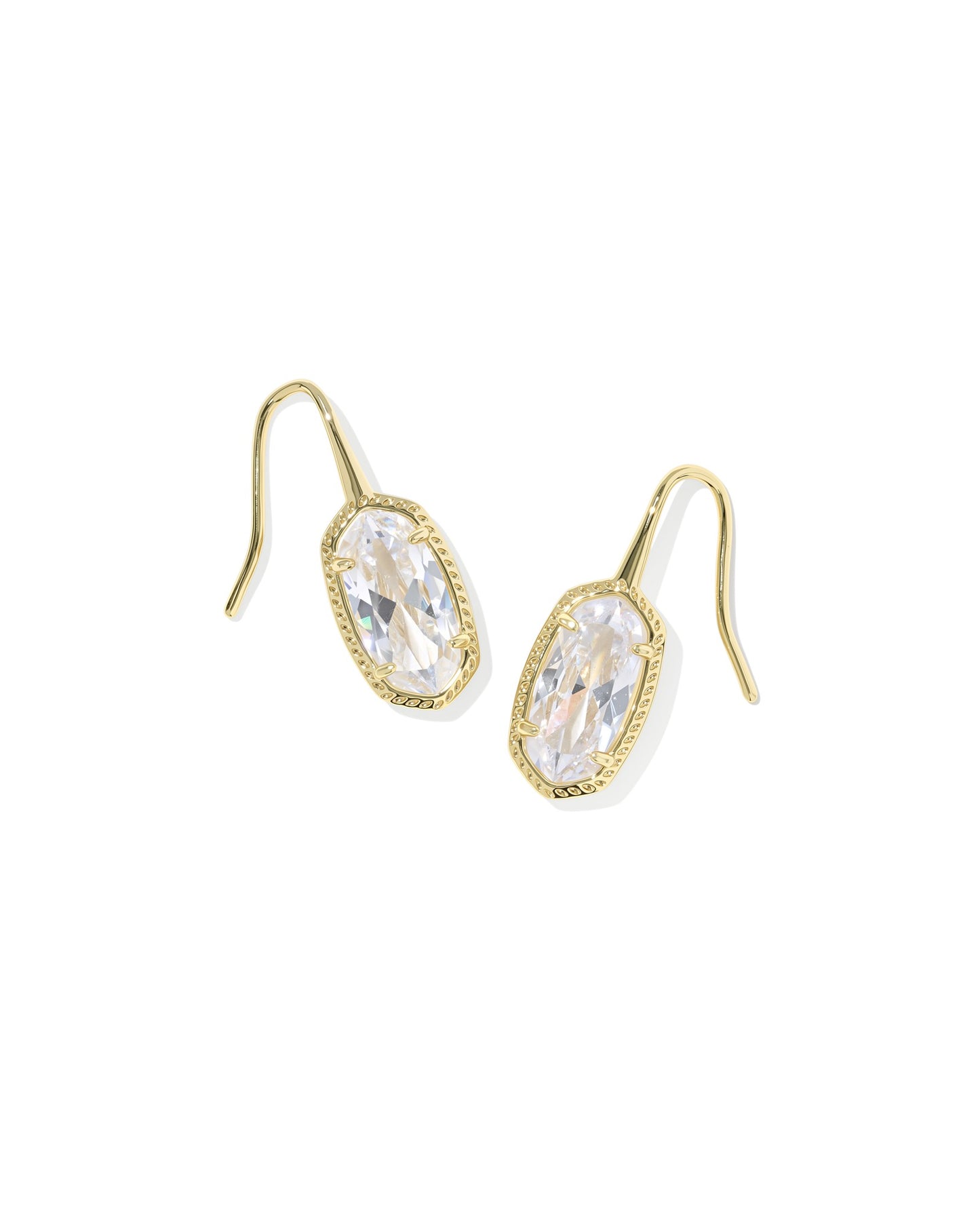 Lee Luxe Gold Drop Earrings