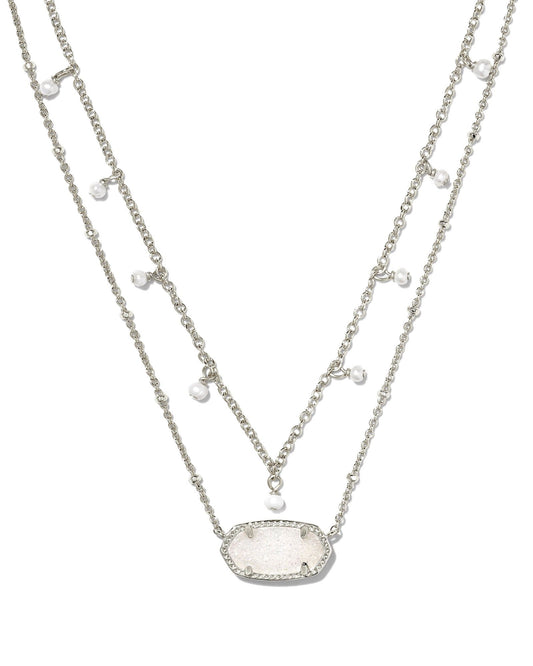 Elisa Pearl Multi Strand Necklace