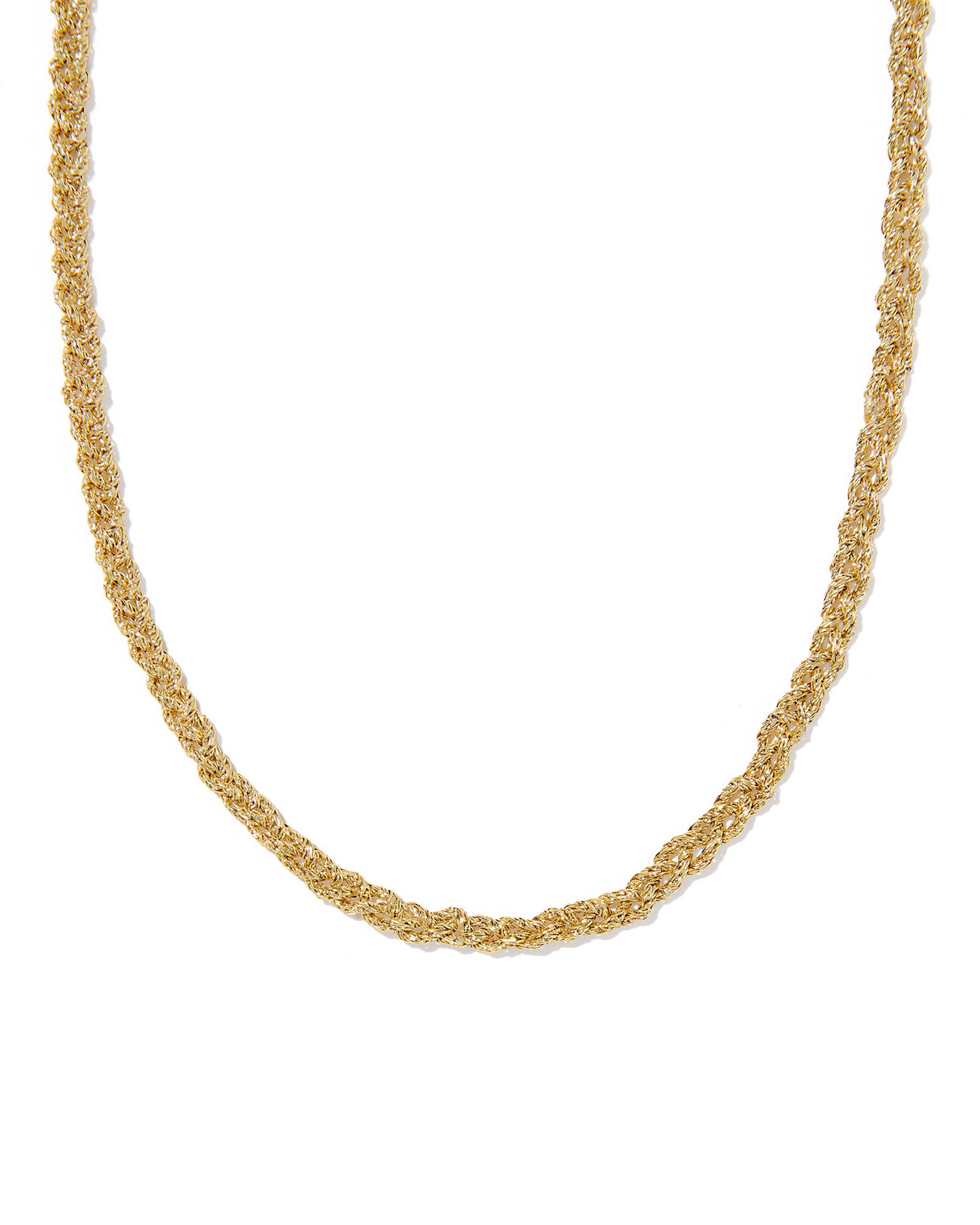 Gabriella Braided Chain Necklace