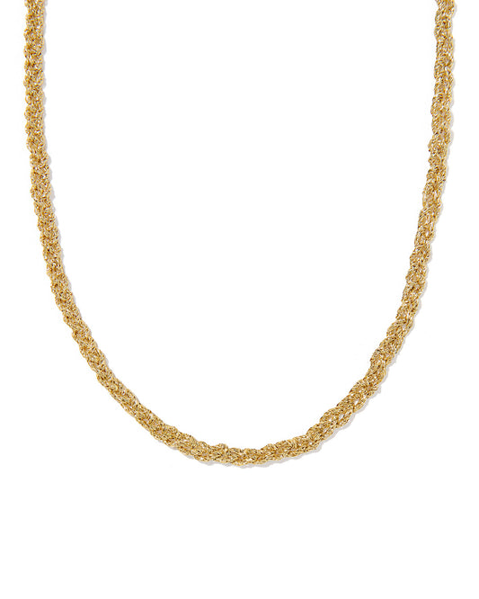 Gabriella Braided Chain Necklace