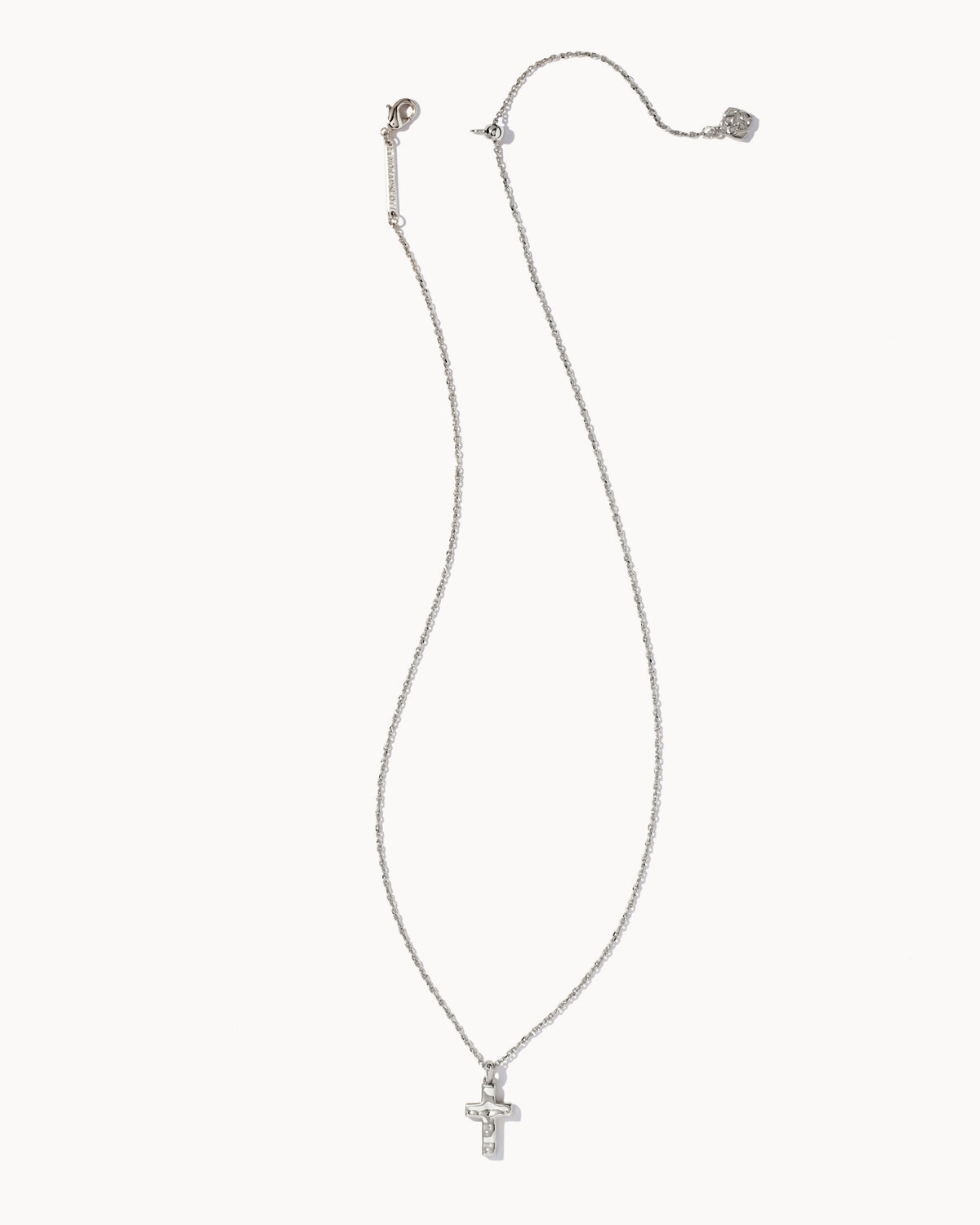 Cross Pendant Necklace | Silver