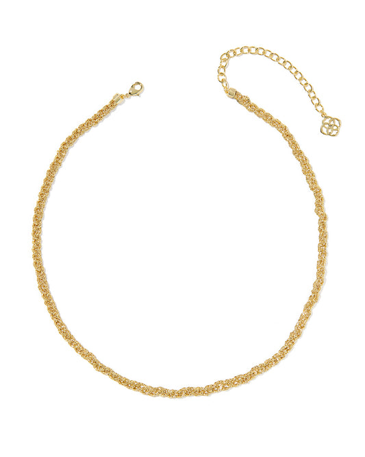 Gabriella Braided Chain Necklace